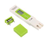 C100 Multifonctionnel 5 en 1 Salinité TDS EC Stylo de test d'eau de mer Testeur de qualité de l'eau Détecteur pour eau potable Piscine Aquarium Système d'osmose inverse Spa