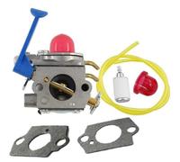 C1Q-W40A Carburateur et Pompe d'Amorçage Filtre à Essence pour Débroussailleuse Coupe-bordure McCulloch Husqvarna 125L 125LD 128C