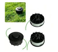 C2-2 Tête et bobines de rechange pour coupe-bordures Stihl FSA 56 FSA 57 FSE 52 Accessoires d'entretien paysager, 1 tête de débroussailleuse, 2 bobines
