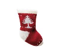 C210 2PCS Chaussettes tricotées Pendentif Noël