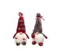 C299 2pcs Décor Noël Poupée - Rudolph