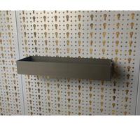 C3E Boîte de rangement de 250 mm pour paroi perforée Küpper et perforation européenne de 45 mm - Toutes les parois perforées - (250 mm)