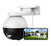 C8W Pro 2K Camera Surveillance Wifi Extérieure À 360° Avec Suivi Auto, Détection De Forme Humaine/Véhicule, Vision Nocturne[YC5]