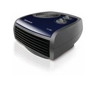 Taurus CA2002 - Radiateur soufflant 2000W, Thermoventilateur, 3 positions froid/Chaud, Surface jusqu'à 24m2, Thermostat réglable, Range cordon, Bleu foncé