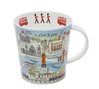 CA-LONM-XX Mug en porcelaine anglaise Motif carte de Londres 0,48 l