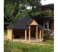 Cabane Grill Grillkota Cabane Abri Maison Finlandaise 16,5 m² Kota