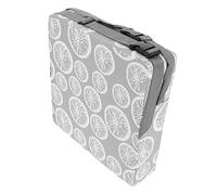 Cabilock 1 Pc Coussin Rehausseur Coussin Augmentant Le Voyage Coussin De Chaise De Salle à Manger Chaise Haute Pour Bébé Enfants Chaise Haute De Voyage Chaise Portable Grey Sergé Déperlant
