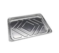Cabilock 10 Pièces Papier D'aluminium Pour Barbecue Plateau En Papier D'aluminium Casseroles En Papier D'aluminium Lèchefrite En Aluminium Plateaux De Fruits Feuille D'étain Assiette