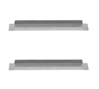 Cabilock 2 Barres de Séparation pour Bac Gastronorme GN 1/6 en Inox, 18 cm | Pour organiser des bacs fractionnés sur tables chauffantes, buffets et comptoirs de service, avec pose et retrait simples