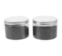 Cabilock 2 Boîtes Kit de Médias de Polissage Diamant 60/80 Grains pour Bijoux et Pierres, 500g Abrasif Grossier pour Polisseuse Rotative, Finition Fiable pour Création de Bijoux