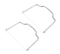 Cabilock 2 Pcs Trancheuse À Fromage Fil Acier Inoxydable Coupe-Gâteau Ergonomique Pour Fromage Mou Et Semi-Dur Ustensile Cuisine Maison Restaurant