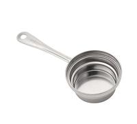 Cabilock 2 Pièces Cuillères à Mesurer Inox Multifonctions pour Cuisson Épices et Pâtisserie Robustes et Gravées pour Dosage