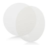 Cabilock 2 Pièces Film Diffuseur de Lumière pour Chambre D'garçon et Filles Installation Facile en Plastique Beige 18cm Éclairage Doux Anti-éblouissement pour Plafonniers et Suspensions et