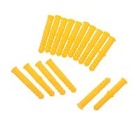 Cabilock 200 Pièces Ancrage Mural Autoperceuse à Nervures en Plastique | Résistance aux Chocs, Forte Ténacité, Expansion Bilatérale, Résistance Chimique, Kit pour Maintenance Murale