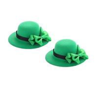 Cabilock 2pièces Mini Chapeaux Saint-patrick Pour Décoration De Bouteille De Vin Couvre-bouteilles Décoration De Table Pour Saint-patrick Lot