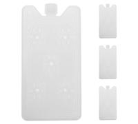 Cabilock 4 Pièces Bloc Réfrigérant à Cristaux de Glace pour Ventilateur de Camping, Accessoire Pratique en Pe Léger, pour Fête Estivale et Activités de Plein Air