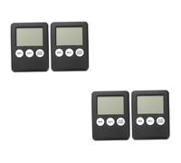 Cabilock 4 Pièces enregistreur de Temps de Cuisson Timer minuteurs minuterie numérique de Cuisine minuterie d'entraînement minuterie d'affichage LCD minuterie de simplicité numérique