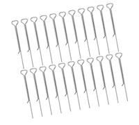 Cabilock 40 Pièces Support de Mèche de Bougie pour Fabrication de Bougies en Acier au Carbone Argenté Dispositif de Centrage Précis et Compact, Création Artisanale