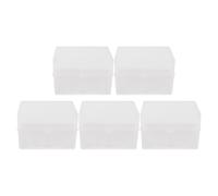 Cabilock 5 Pièces Boîte de Rangement pour Embouts de Pipette Organiseur Plastique pour Laboratoire Compatibilité Étui à Pipettes et Résistant