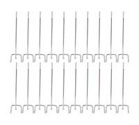 Cabilock 50 Pièces Crochets de Panneau Perforé Assortiment de Panneau Perforé Organisateur D'outil Crochets de pour Organiser Le Système de Stockage D'outils 15 Cm