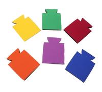 Cabilock 6 Pièces Manchon Isotherme Néoprène pour Canette, Bouteille, | Housse Isolante pour Tasses, Etui Bouteille Isotherme, Glacière Camping, Refroidisseur de Boisson