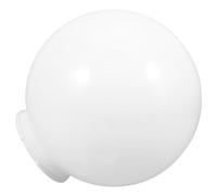 Cabilock Abat-jour Sphérique Acrylique Blanc Pour Applique Murale Extérieure Structure Simple Et Facile À Retirer Pour Jardin Et Terrasse