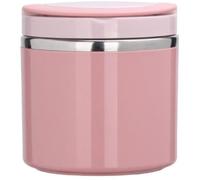 Cabilock Acier Inoxydable Tasse Isotherme Petit-déjeuner Couvercle 630ml | Transport Anti-déversement, Grosse Ouverture, Base Stable, Intérieur Adapté aux Soupes, Céréales, Café ou Thé, Coloris Rose