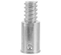 Cabilock Adaptateur Fileté 25mm en Alliage D'aluminium Embout de Remplacement Robuste Connexion Sécurisée pour Manche à Balai pour Diverses Occasions