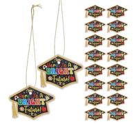 Cabilock Bannière de Fête de Remise de Diplôme en Tissu et Papier, Décoration Murale Unique et Sûre pour Cérémonie de Remise de Diplôme et Fête de Graduation