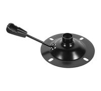 Cabilock Base Pivotante et Durabilité Exceptionnelle pour Chaise de Barbier en Fer Noir Installation Facile pour Salon Professionnel