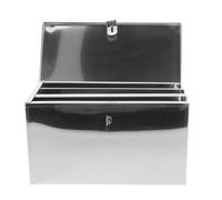 Cabilock Boîte à Couteaux Inoxydable avec Serrure de Sécurité Étui de Rangement Compartiments Renforcé pour Couteaux de Cuisine Professionnels Organisateur Robuste pour Chefs