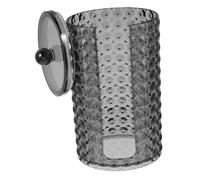 Cabilock Boîte pour Coton Tige Transparent avec Couvercle Organisateur de Disques Démaquillants et Étui de Rangement pour Salle de Bain