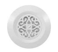 Cabilock Bouche D'aération du Climatiseur Ambiance Estivale Garantie Ronde en Plastique Blanc, Réglable et Facile à Installer, pour Bureau ou Maison