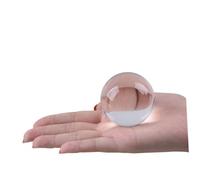 Cabilock Boule de Cristal Sphère Solide 6cm en Verre Feng Shui pour Contemplation et Jonglage pour Décoration de Bureau et Accessoires de Photographie