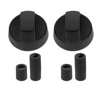 Cabilock Boutons de Commande du Four Brûleur Cuisinière Électrique Gaz Compatible avec Adaptateurs pour Remplacement de Commande Cuisine