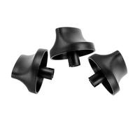 Cabilock Boutons de Minuterie Contrôle Précis Lot de 3 en Plastique Noir Minuterie Mécanique pour Équipement Cuisine pour Four et Cuiseur à Riz