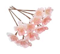 Cabilock Branche de Fleur de Pêcher Artificielle Parfumée en Papier Tetrapanax Papyriferus 5 Pièces et Décoration Réutilisable Gain de Place pour Petits Espaces et Maisons Modernes