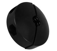 Cabilock Butée de Dévidoir de Tuyau Résistante aux Intempéries en Caoutchouc Noir Accessoire de Sécurité Renforcée pour Enrouleur de Tuyau Adapté Usage Intérieur et Extérieur