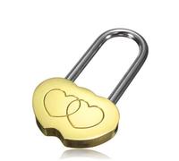 Cabilock Cadenas Concentrique en Cuivre Or 50mm Haute Brillance Polissage Haute Densité pour Décoration Mariage ou Présent Couple Amoureux