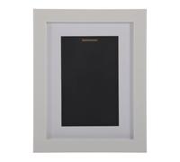 Cabilock Cadre pour Médaille Militaire et Sportive en Résine, Porte-Badge Vertical Blanc pour Bureau et Décoration Murale avec Protection Renforcée