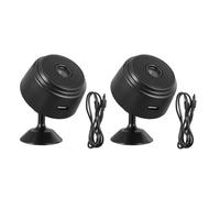 Cabilock Caméra de Surveillance intérieure WiFi 2pcs 1080P, Vision Nocturne Infrarouge, caméra de Porte d'entrée, Surveillance à Distance, pour intérieur