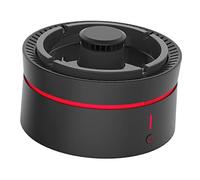 Cabilock Cendrier Multifonction Purificateur d'air Noir en Céramique Absorbeur de Fumée de Cigarette 4000ma pour Bureau et Maison