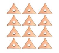 Cabilock Clous de Soudage en Alliage pour Tôles Auto, 50 Pièces | Onglets Consommables à Bords Lisses, Usage Atelier Garage, pour Panneaux de Carrosserie et Réparation