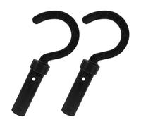 Cabilock Crochet de Nettoyeur de Robot en Plastique Noir 2pcs pour Piscine | Robot pour Piscine, Produit pour Robot Laveur, Sandales Femme, Organisation de Zone