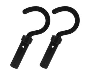 Cabilock Crochet de Nettoyeur de Robot en Plastique Noir 2pcs pour Piscine | Robot pour Piscine, Produit pour Robot Laveur, Sandales Femme, Organisation de Zone