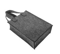 Cabilock de Transport pour Bouteilles Feutre Gris Pochette Cadeau pour Vin Portable à Vin Polyvalent pour Voyage Pique- et Fête Protection Douce et Pratique