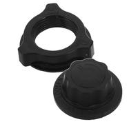 Cabilock Écrou de Fixation Noir pour Grille et Pale de Ventilateur, Plastique Résistant, Lot de 2 Pièces pour Ventilateurs Électriques Bureau Pendant été Vacances