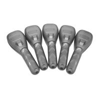 Cabilock Étui à Outils de Rasage Noir en Pp Design à Compartiments, Lot de 5 Pièces pour Rangement Polyvalent et Protection du Rasoir en Voyage