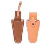 Cabilock Étui en Cuir de Vachette pour Sécateurs, Lot de 2 Pièces, Ajustement Précis pour Outils de Jardinage, Style Vintage Élégant pour Travaux Lourds