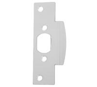 Cabilock Gâche de Porte en Acier Inoxydable Argenté, Usage Intérieur | Plaque de Verrouillage pour Porte de Chambre, Installation sur Bois, Fermeture Fiable